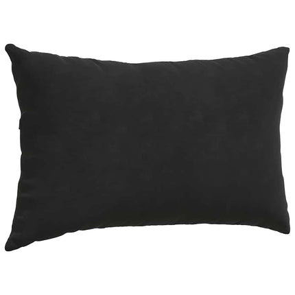Sofakuddar 2 pcs Svart 50 x 30 cm Kordread tyg