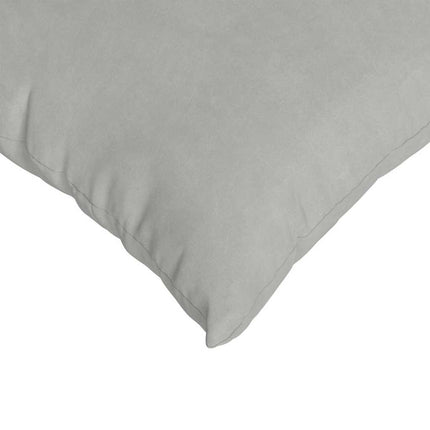 Sofakuddar 2 pcs Ljusgrå 50 x 30 cm tyg