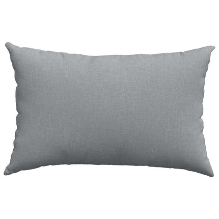 Sofakuddar 2 pcs Ljusgrå 60 x 40 cm tyg