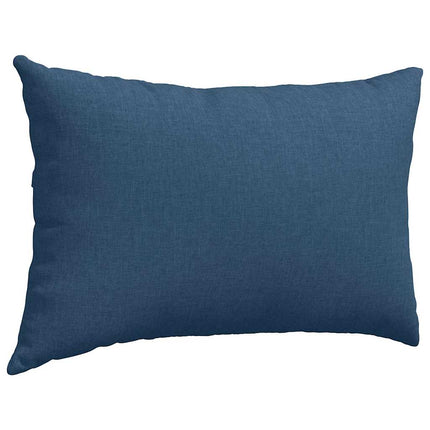 Sofakuddar 2 pcs Blå 60 x 40 cm tyg