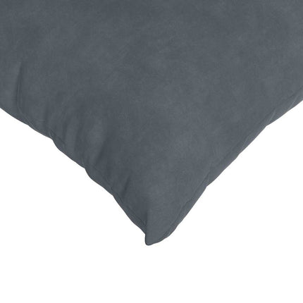 Sofakuddar 2 pcs Mörkgrå 60 x 40 cm Kordread tyg