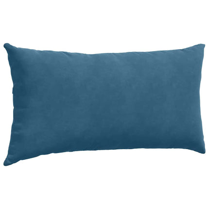Sofakuddar 2 pcs Blå 80 x 40 cm Kordread tyg