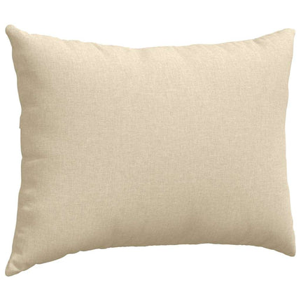 Sofakuddar 2 pcs Kräm 70 x 50 cm tyg
