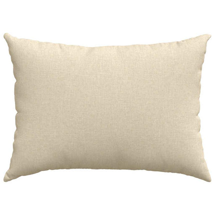 Sofakuddar 2 pcs Kräm 70 x 50 cm tyg