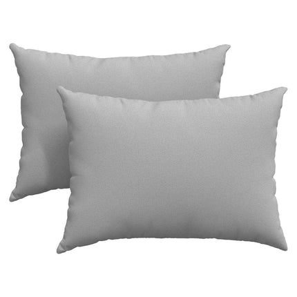 Sofakuddar 2 pcs Moln Grå 70 x 50 cm tyg