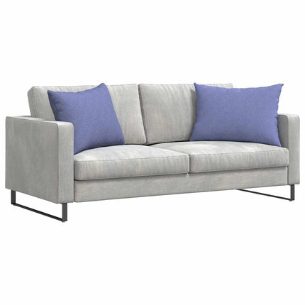 Sofakuddar 2 pcs Jeansblå 70 x 50 cm tyg