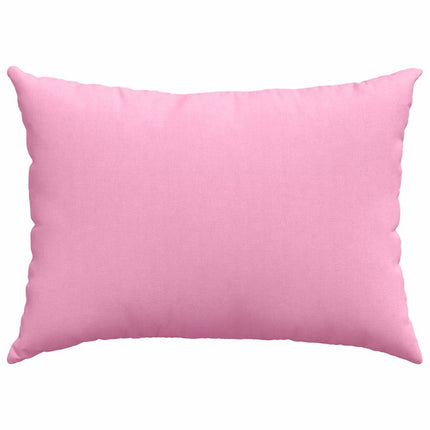 Sofakuddar 2 pcs Rosa 70 x 50 cm tyg