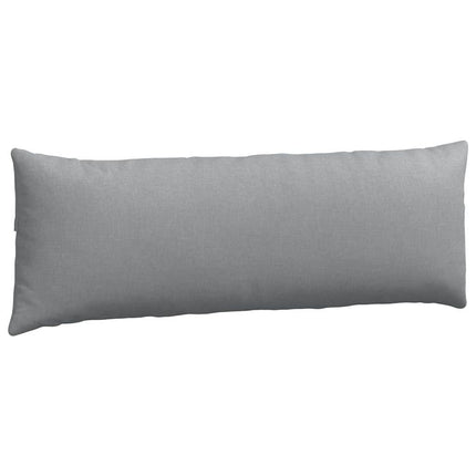 Sofakuddar 2 pcs Ljusgrå 120 x 40 cm tyg