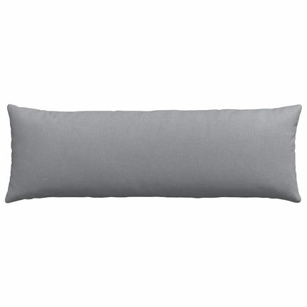 Sofakuddar 2 pcs Ljusgrå 120 x 40 cm tyg