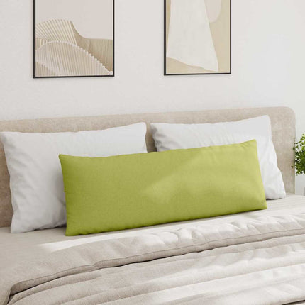 Sofakuddar 2 pcs Ljusgrön 120 x 40 cm tyg