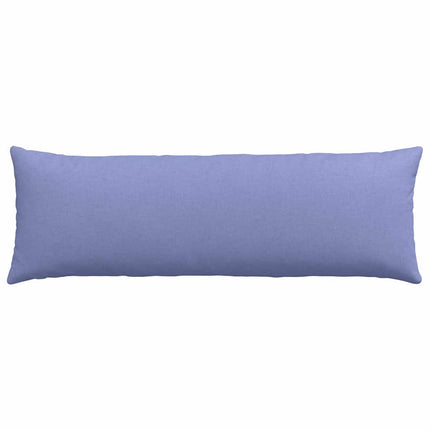 Sofakuddar 2 pcs Jeansblå 120 x 40 cm tyg