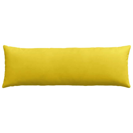 Sofakuddar 2 pcs Gul 120 x 40 cm Kordread tyg
