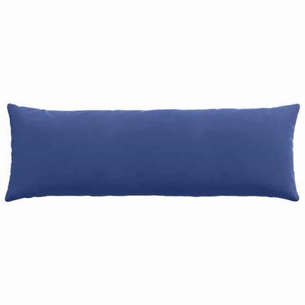 Sofakuddar 2 pcs Polisblå 120 x 40 cm Kordread tyg