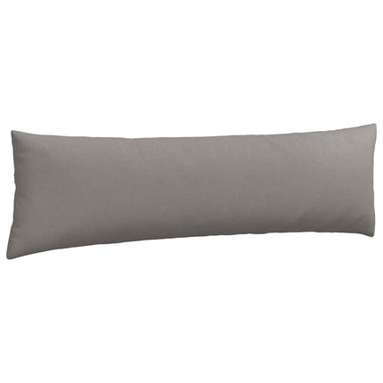 Sofakuddar 2 pcs Taupe 145 x 40 cm tyg