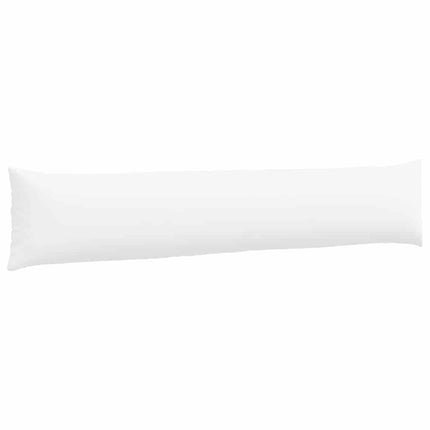 Sofakuddar 2 pcs Vit 200 x 40 cm tyg
