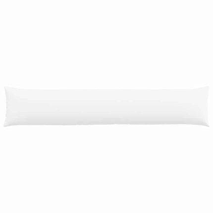Sofakuddar 2 st tyg Vit 200 x 40 cm