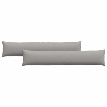 Sofakuddar 2 pcs Moln Grå 200 x 40 cm tyg