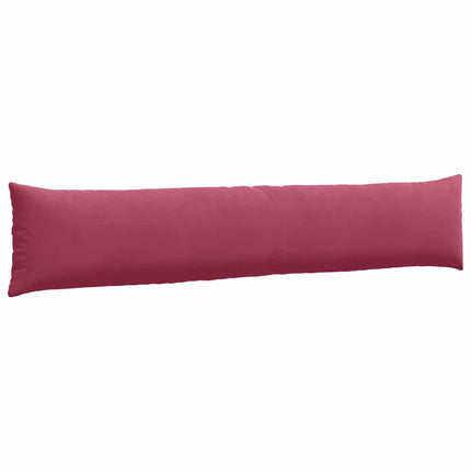 Sofakuddar 2 pcs Vinröd 200 x 40 cm Kordread tyg