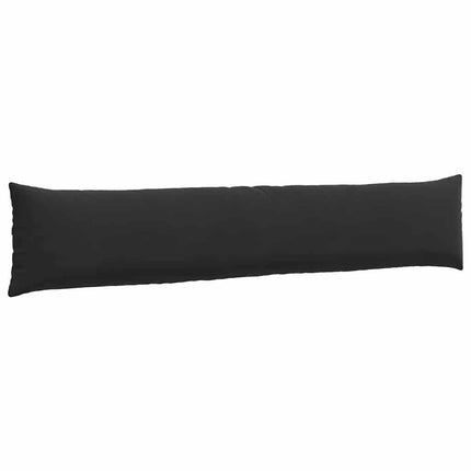 Sofakuddar 2 pcs Svart 200 x 40 cm Kordread tyg