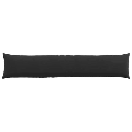 Sofakuddar 2 pcs Svart 200 x 40 cm Kordread tyg