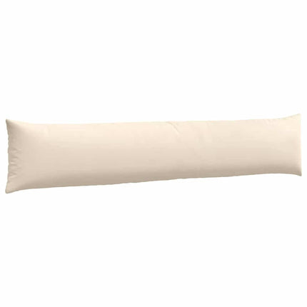 Sofakuddar 2 pcs Beige 200 x 40 cm tyg