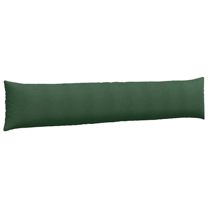 Sofakuddar 2 pcs Mörkgrön 200 x 40 cm Kordread tyg