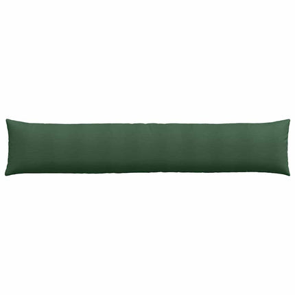 Sofakuddar 2 pcs Mörkgrön 200 x 40 cm Kordread tyg