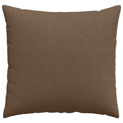 Sofakuddar 2 pcs Brun 45 x 45 cm tyg