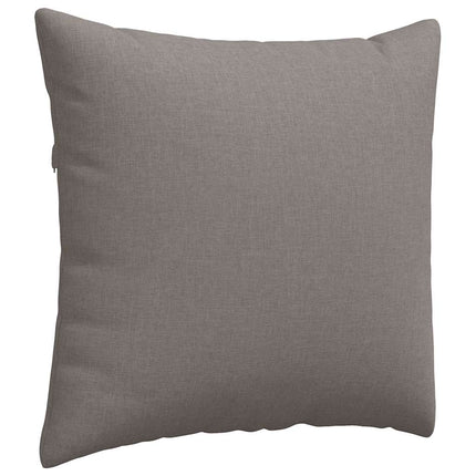 Sofakuddar 2 pcs Taupe 45 x 45 cm tyg
