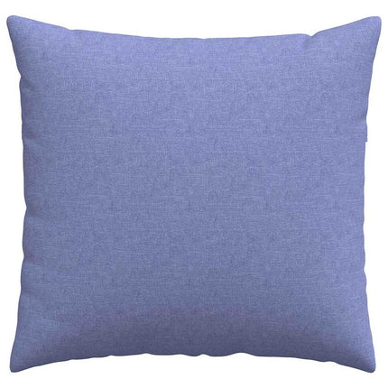 Sofakuddar 2 pcs Jeansblå 45 x 45 cm tyg
