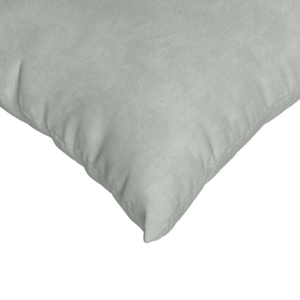Sofakuddar 2 pcs Ljusgrå 45 x 45 cm Kordread tyg