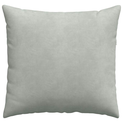 Sofakuddar 2 pcs Ljusgrå 45 x 45 cm Kordread tyg