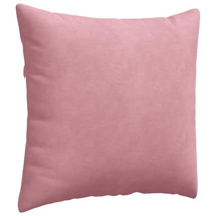 Sofakuddar 2 pcs Rosa 45 x 45 cm Kordread tyg