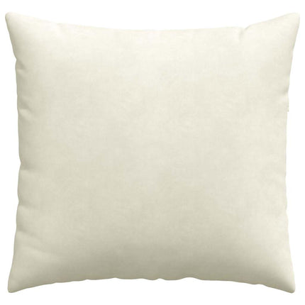 Sofakuddar 2 pcs Kräm 45 x 45 cm Kordread tyg
