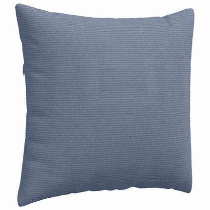 Sofakuddar 2 pcs Blå 45 x 45 cm Kordread tyg