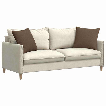 Sofakuddar 2 pcs Brun 50 x 50 cm tyg