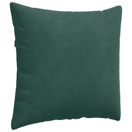 Sofakuddar 2 pcs Mörkgrön 50 x 50 cm Kordread tyg