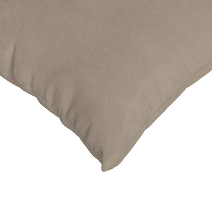 Sofakuddar 2 pcs Taupe 50 x 50 cm tyg