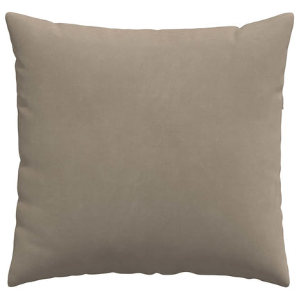 Sofakuddar 2 pcs Taupe 50 x 50 cm tyg