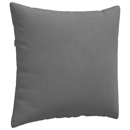Sofakuddar 2 pcs Mörkgrå 50 x 50 cm tyg