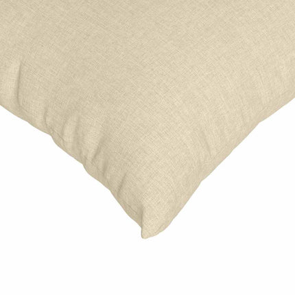 Sofakuddar 2 pcs Kräm 60 x 60 cm tyg