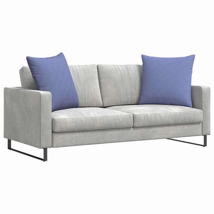 Sofakuddar 2 pcs Jeansblå 60 x 60 cm tyg