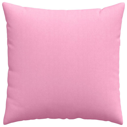 Sofakuddar 2 pcs Rosa 60 x 60 cm tyg