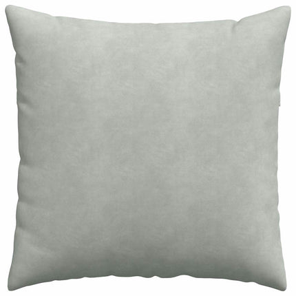Sofakuddar 2 pcs Ljusgrå 60 x 60 cm Kordread tyg