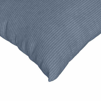 Sofakuddar 2 pcs Blå 60 x 60 cm Kordread tyg