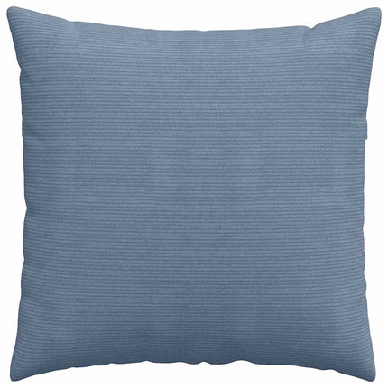 Sofakuddar 2 pcs Blå 60 x 60 cm Kordread tyg