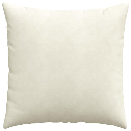 Sofakuddar 2 pcs Kräm 80 x 80 cm Kordread tyg