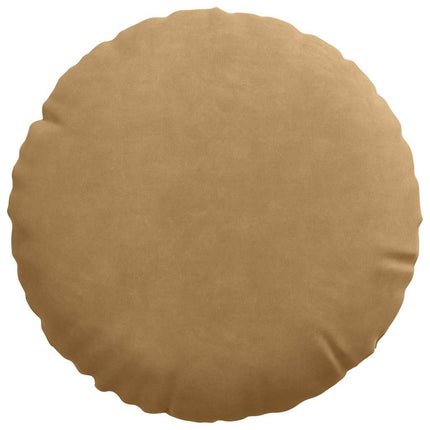 Sittkuddar 2 st Sammet Brun Ø30 x 13 cm