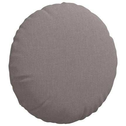 Sittkuddar 2 pcs Taupe Ø40 x 13 cm tyg
