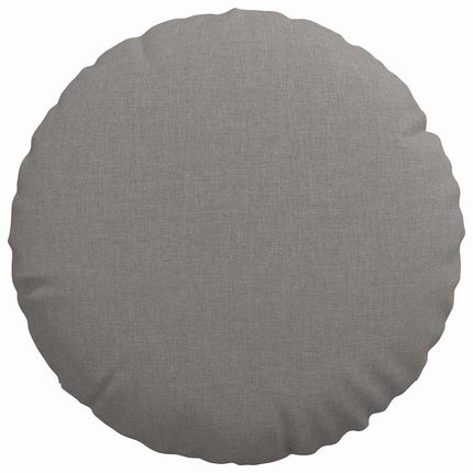 Sittkuddar 2 pcs Taupe Ø40 x 13 cm tyg
